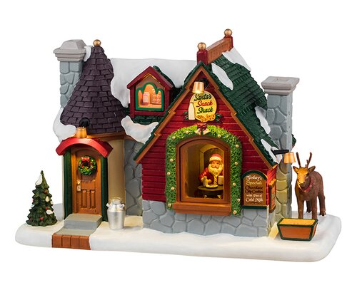SANTA'S SNACK SHACK, INCL. ADAPTOR 44338, 100 mA (WHITE)