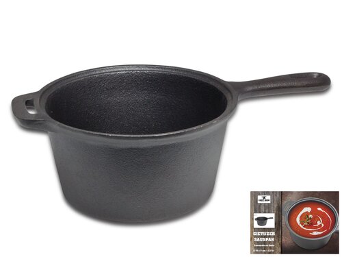 Sauspan gietijzer 18x9cm 1,5L