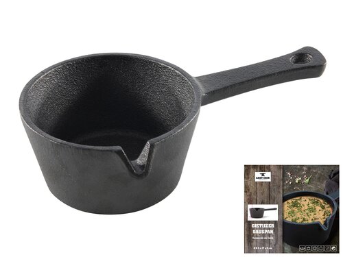 Sauspan gietijzer 9,5x17x5cm