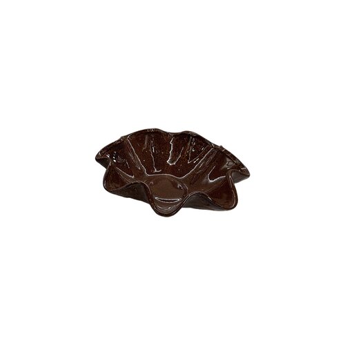 Schaal - D 35 x H 10 cm chestnut