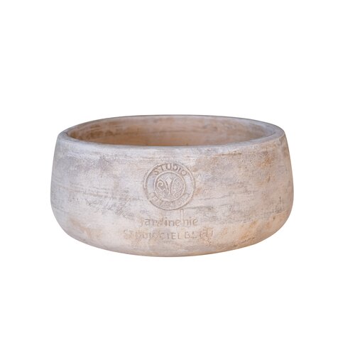 Schaal D 45 x H 20 cm antique terra