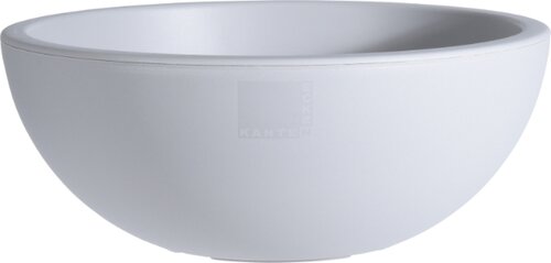 Schaal E&K lichtgrijs - D 40 x H 16 cm