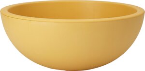 Schaal E&K okergeel - D 40 x H 16 cm