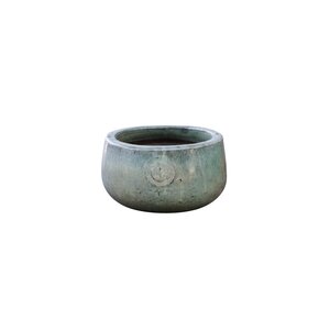 Schaal Glazuur D 27 X H 14 cm Bloesemgroen