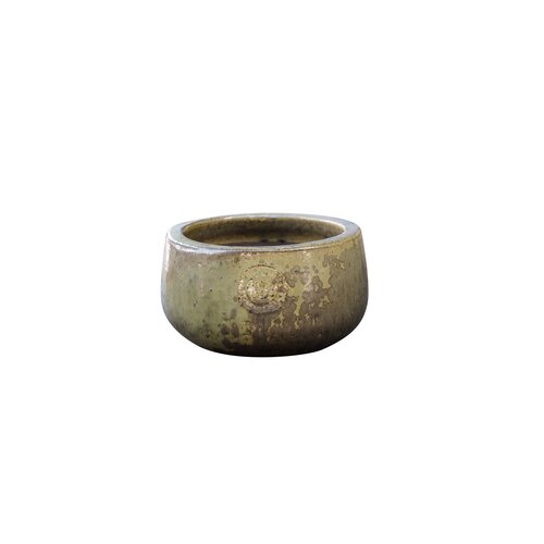 Schaal glazuur D 27 x H 14 cm blossom jade