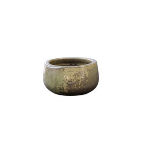 Schaal glazuur D 27 x H 14 cm blossom jade