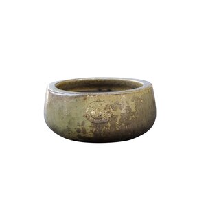 Schaal glazuur D 35 x H 16 cm blossom jade