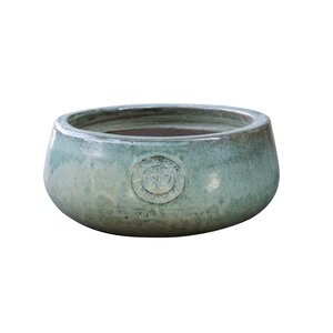 Schaal glazuur D 45 x H 20 cm blossom green