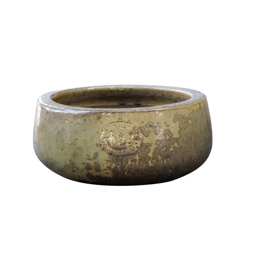 Schaal glazuur D 45 x H 20 cm blossom jade