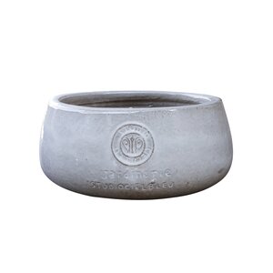 Schaal glazuur D 45 x H 20 cm premium white