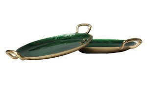 Schaal rond set van 2 D46/39cm - afbeelding 2