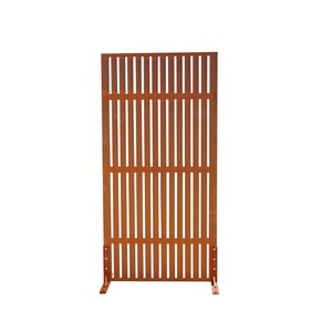 Scherm Streep - 90 x 180 cm Cortenstaal - afbeelding 1