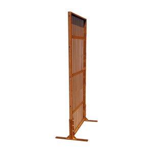 Scherm Streep - 90 x 180 cm Cortenstaal - afbeelding 3