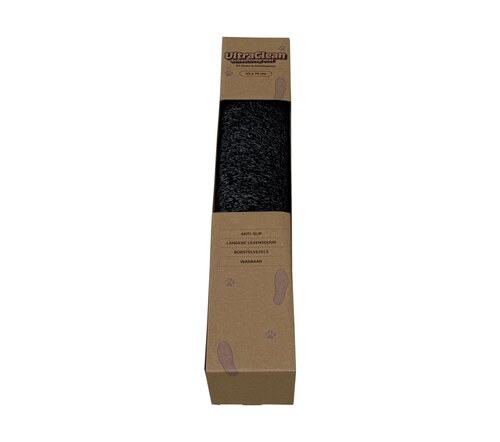 Schoonloopmat 45 x 70 cm Antraciet - afbeelding 4