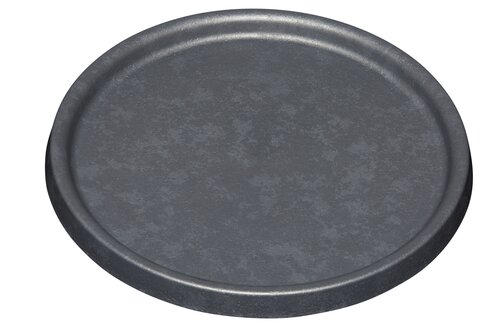Schotel Element - D25xH1,8cm Antraciet - afbeelding 1