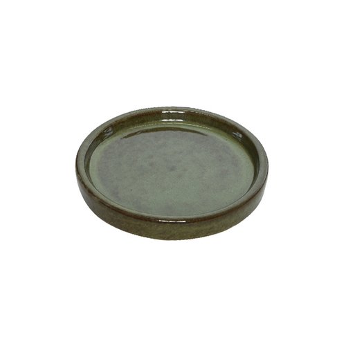Schotel Matteo Groen - Ø 26 x H 3,5 cm - afbeelding 1