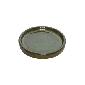 Schotel Matteo Groen - Ø 26 x H 3,5 cm - afbeelding 1