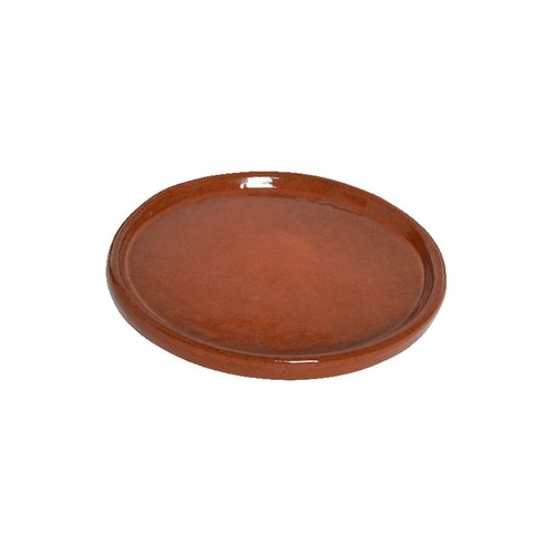 Schotel Matteo Oranje - Ø 26 x H 3,5 cm - afbeelding 1