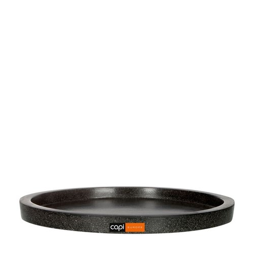 Schotel rond 31x3.5 zwart