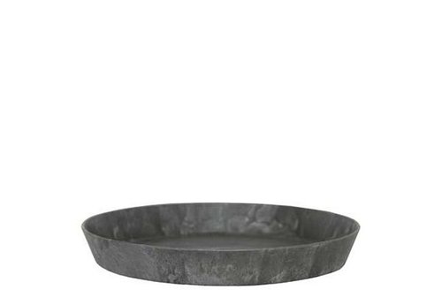 Schotel rond zwart D22 H3