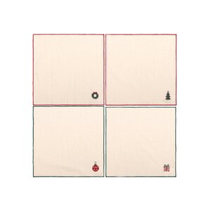 Servetten - L43xB43cm 4 stuks - afbeelding 2