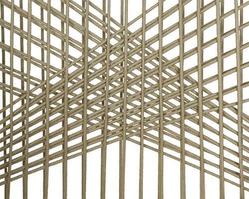 Seville Schommelstoel Beige - 83 x 74 x 88 cm - afbeelding 2