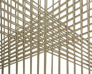Seville Schommelstoel Beige - 83 x 74 x 88 cm - afbeelding 2