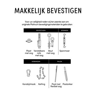 Platinum Shade sail rectangle 400x300 Olive - afbeelding 6