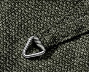 Platinum Shade sail rectangle 400x300 Olive - afbeelding 2