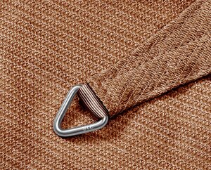 Platinum Shade sail rectangle 400x300 Sand - afbeelding 2