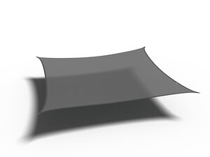 Shade sail square 360x360 Anthracite
