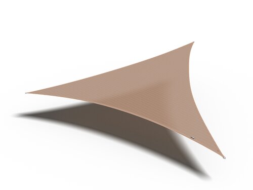 Platinum Shade sail triangle 360x360x360 Sand - afbeelding 1