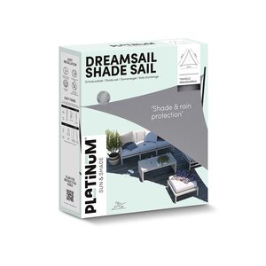 Platinum Shade sail triangle 400x400x400 Cream - afbeelding 8