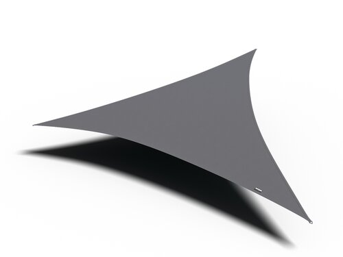 Platinum Shade sail triangle 400x400x400 Grey - afbeelding 1