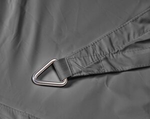 Platinum Shade sail triangle 400x400x400 Grey - afbeelding 2