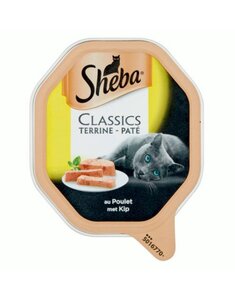 Sheba Classic Pate Kip - 85gr - afbeelding 1