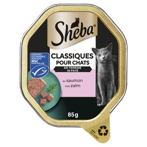 Sheba Classic Pate Zalm - 85gr - afbeelding 1