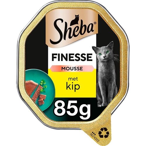 Sheba Finesse Mousse Kip - 85gr - afbeelding 2