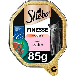 Sheba Finesse Mousse Zalm - 85gr