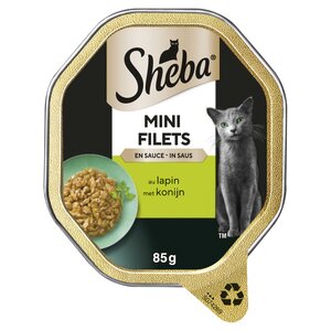 Sheba Mini Filets Konijn & Wild in Saus - 85gr - afbeelding 1