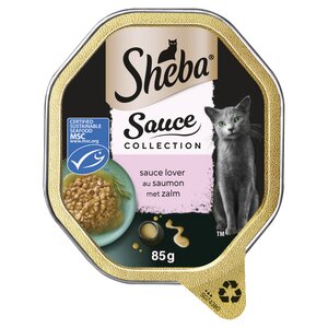 Sheba Sauce Lover Zalm in Saus - 85gr - afbeelding 1
