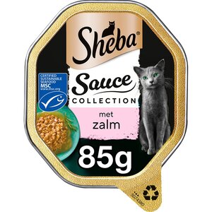 Sheba Sauce Lover Zalm in Saus - 85gr - afbeelding 2