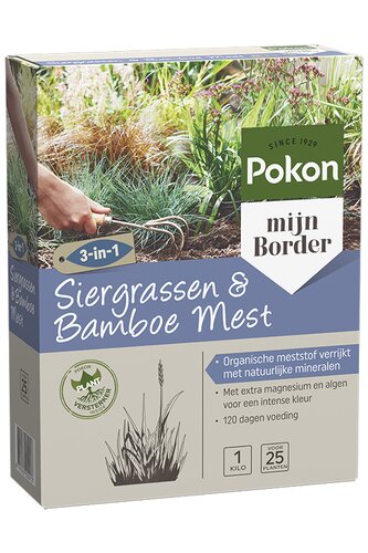 Siergras&BamboeMest 1kg - afbeelding 1