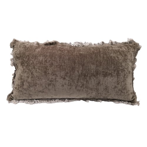 Sierkussen CASHMERE Bison - 66 x 33 cm