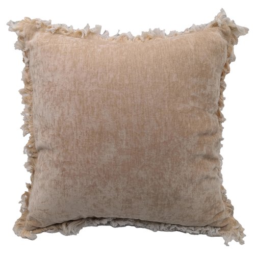 Sierkussen CASHMERE Sand - 45 x 45 cm