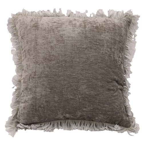 Sierkussen CASHMERE Taupe - 45 x 45 cm