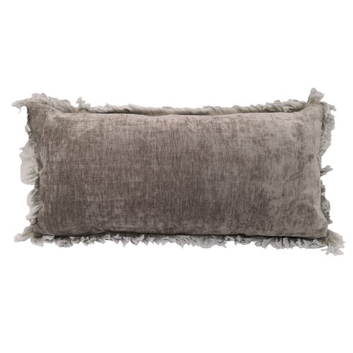 Sierkussen CASHMERE Taupe - 66 x 33 cm