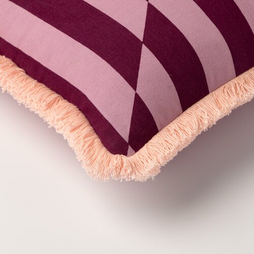 Sierkussen Cherie - 45x45cm Rozenknop - afbeelding 3