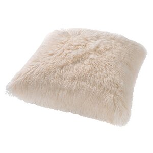 Sierkussen Fluffy - 60x60cm Sneeuwwit - afbeelding 2