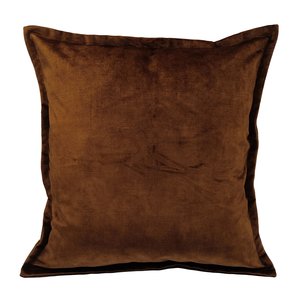 Sierkussen GRACE Cognac - 60 x 60 cm - afbeelding 1